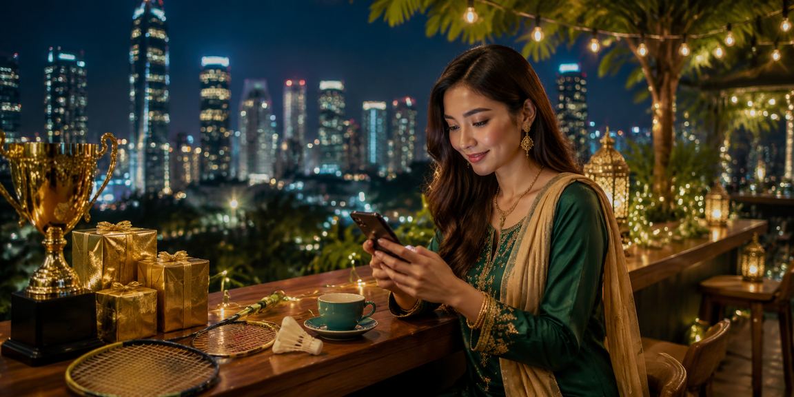Pengguna mendaftar akaun ey486 di Petaling Jaya semasa Hari Raya